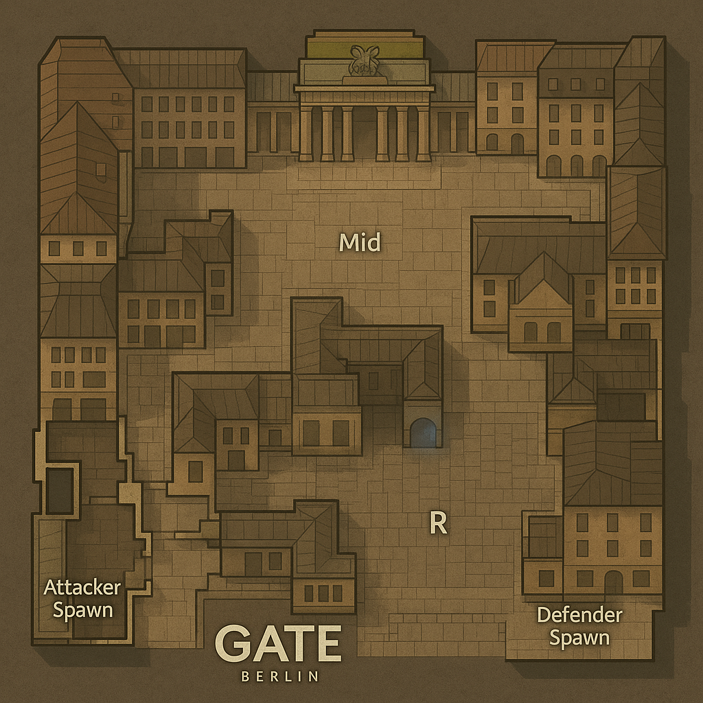Harita: Brandenburg/almanya